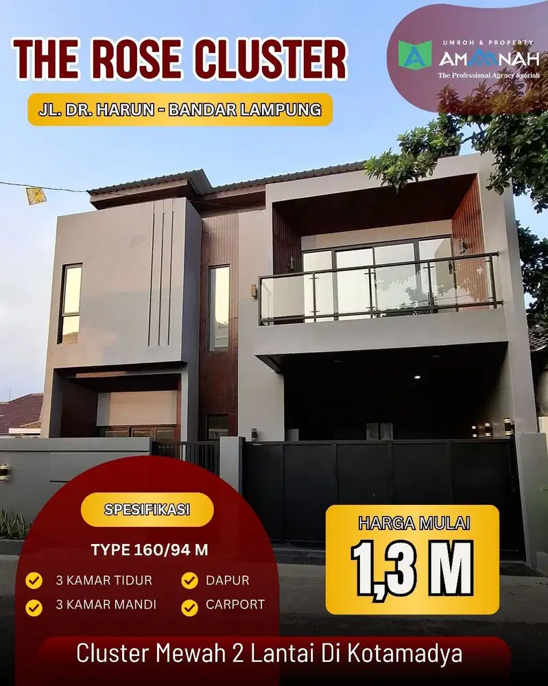 Rumah mewah di jual