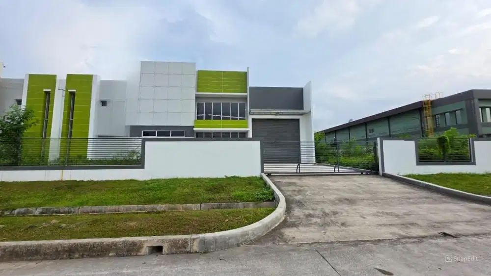 Gudang Pabrik & Office Space Hoek 2.082m Kawasan Industri Jababeka