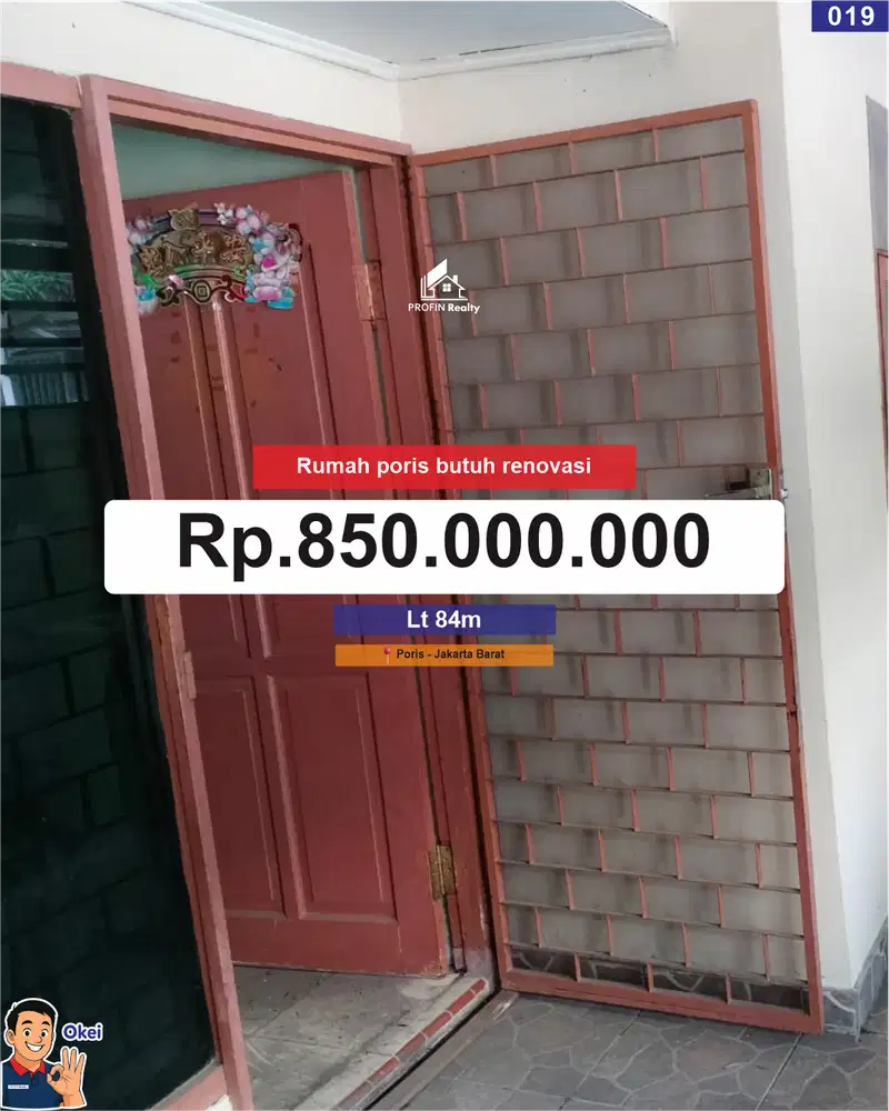 Rumah Lebar 7 di Poris Tangerang – Cocok untuk Keluarga