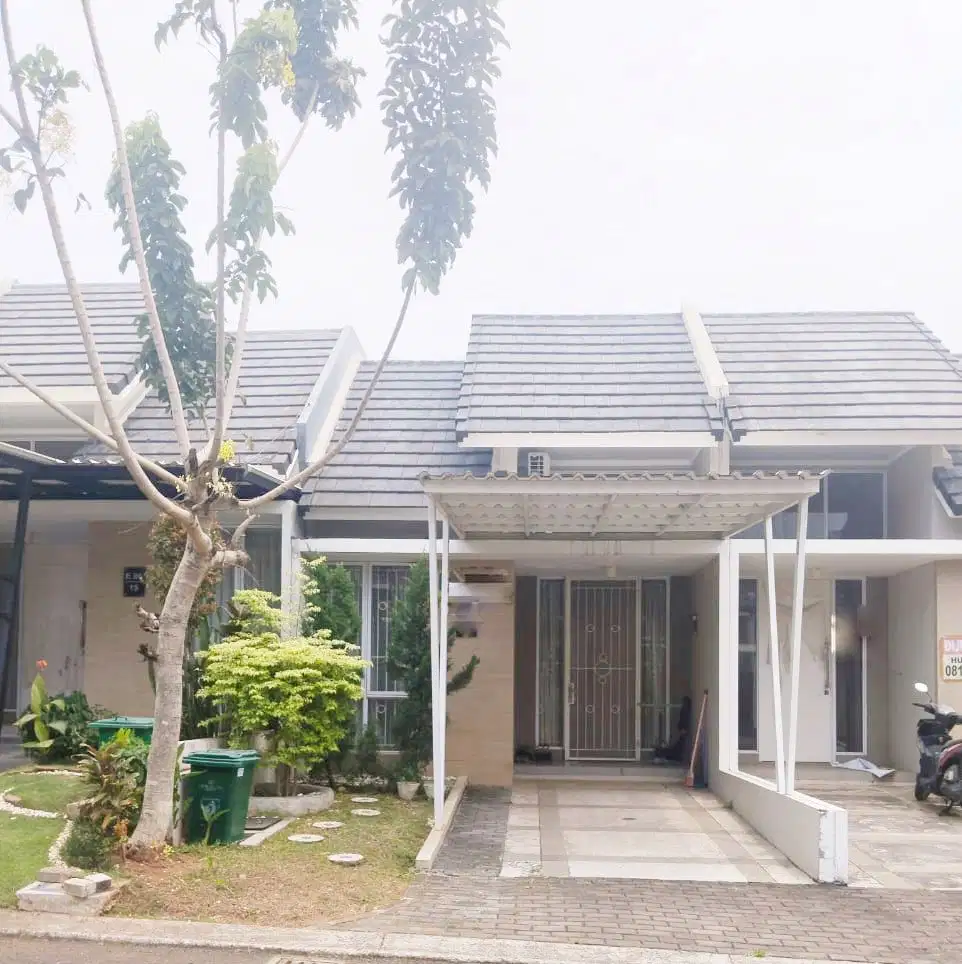 Rumah mungil cantik siap huni di citra land cibubur