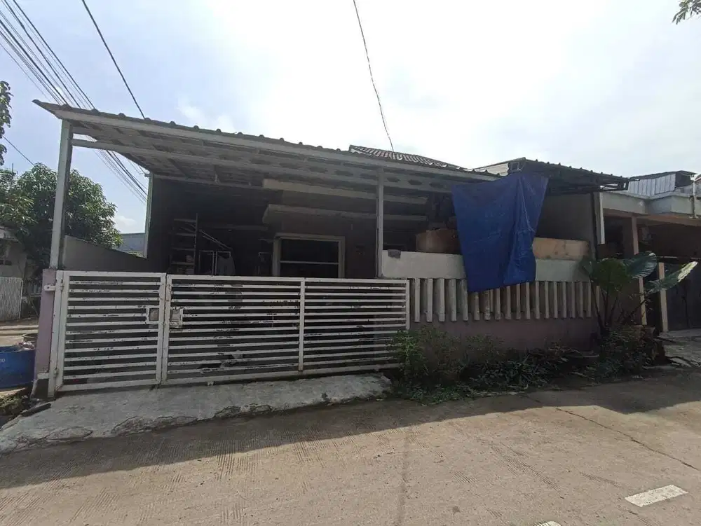 Jual Cepat Rumah Hook luas 108mtr di Bekasi timur regensi