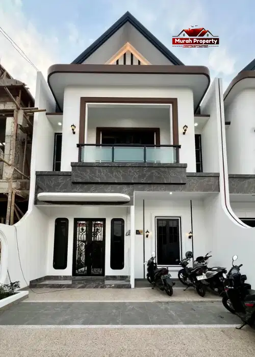 RUMAH SCANDINAVIAN MEWAH BONUS KICHENSEAT DI JAGAKARSA