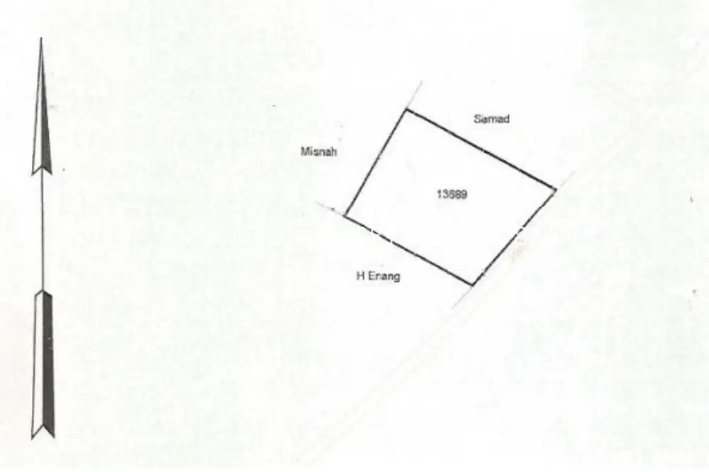 Tanah SHM 1123 m² dekat Stadion Mini Rawa Gede Cipenjo Cileungsi Bogor