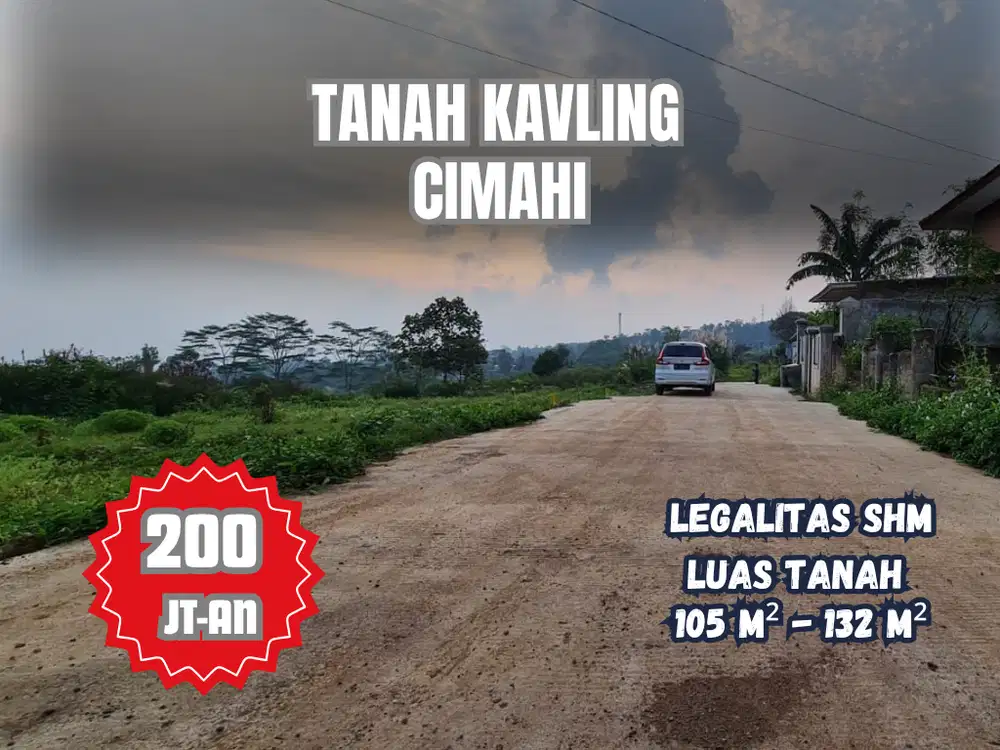 Tanah Kavling siap bangun legalitas SHM Cimahi