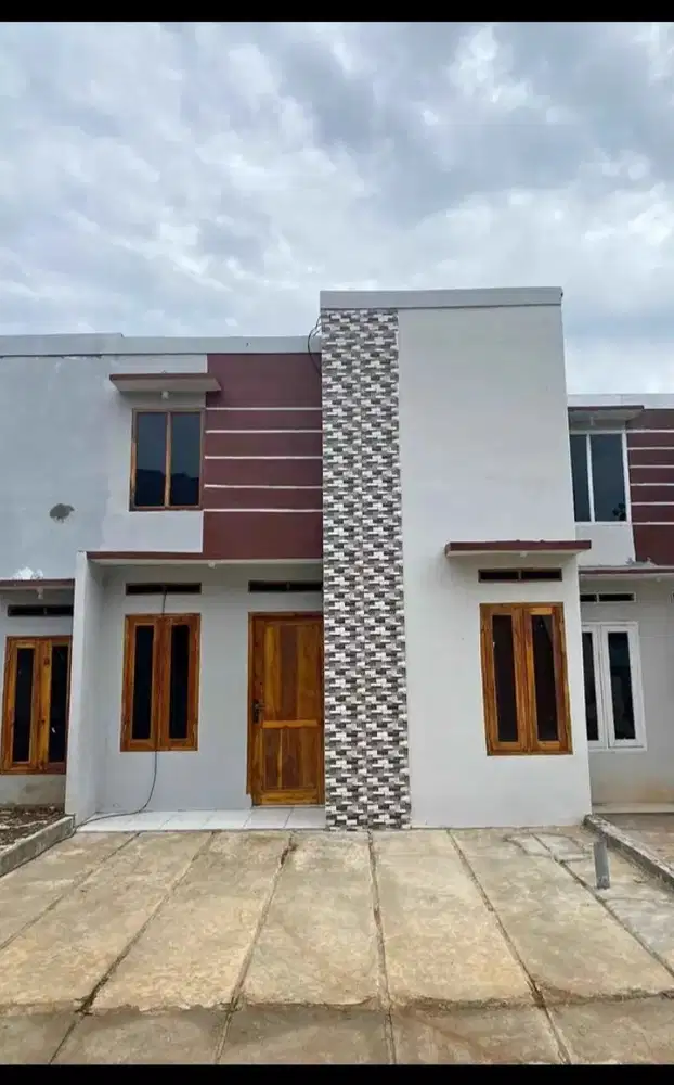 Rumah Murah harga cash 125 juta dekat stasiun Daru strategis