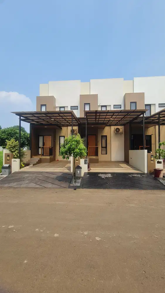 Rumah Baru dijual 2 Lantai, Kemang Pratama, Bekasi 10 menit Tol Barat