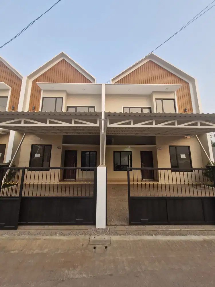 Dijual Cepat Rumah Ready Free Pagar dan Kanopi Dekat Tol Jatiasih