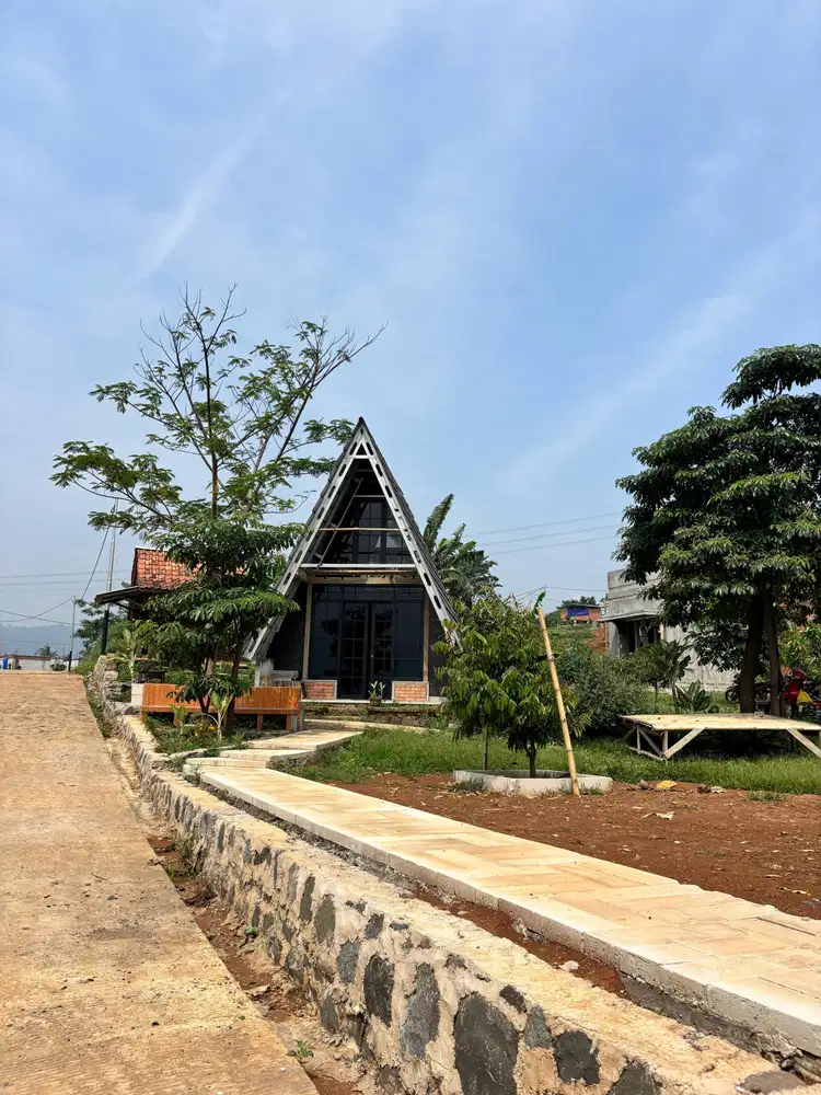 Jual tanah murah eksklusif legalitas SHM viem pegunungan alam yg asri