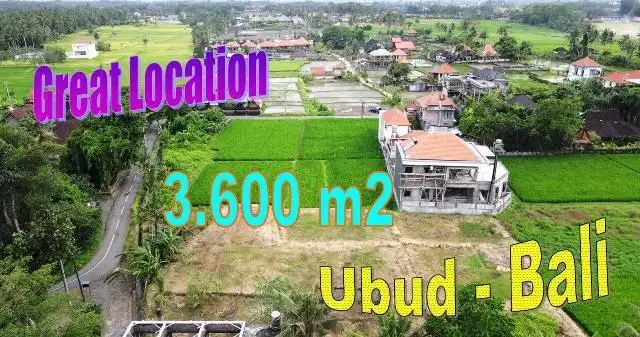 Under Market Price 3,600 sqm in Sukawati Ubud