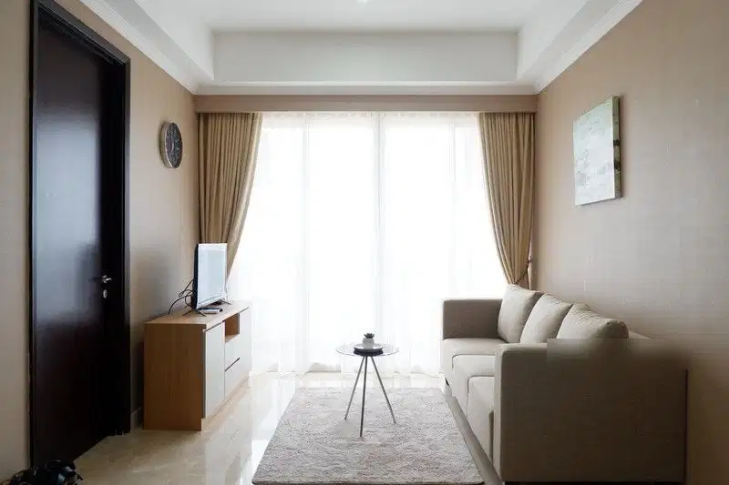 Apartemen 2BR Luas Dan Newly Furnished Dgn World Class Facilities