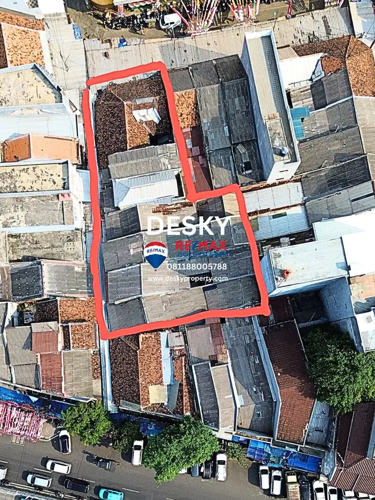 Dijual SEGERA 8 Toko Gandeng 690 m² di Jl. Pintu Pasar Jatinegara