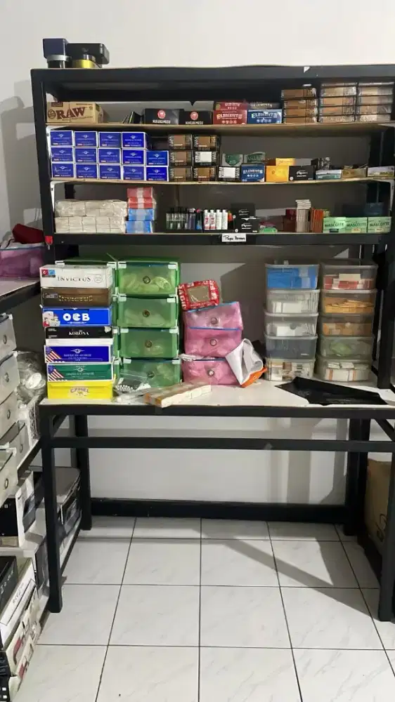 jual rak besi besar dan kecil