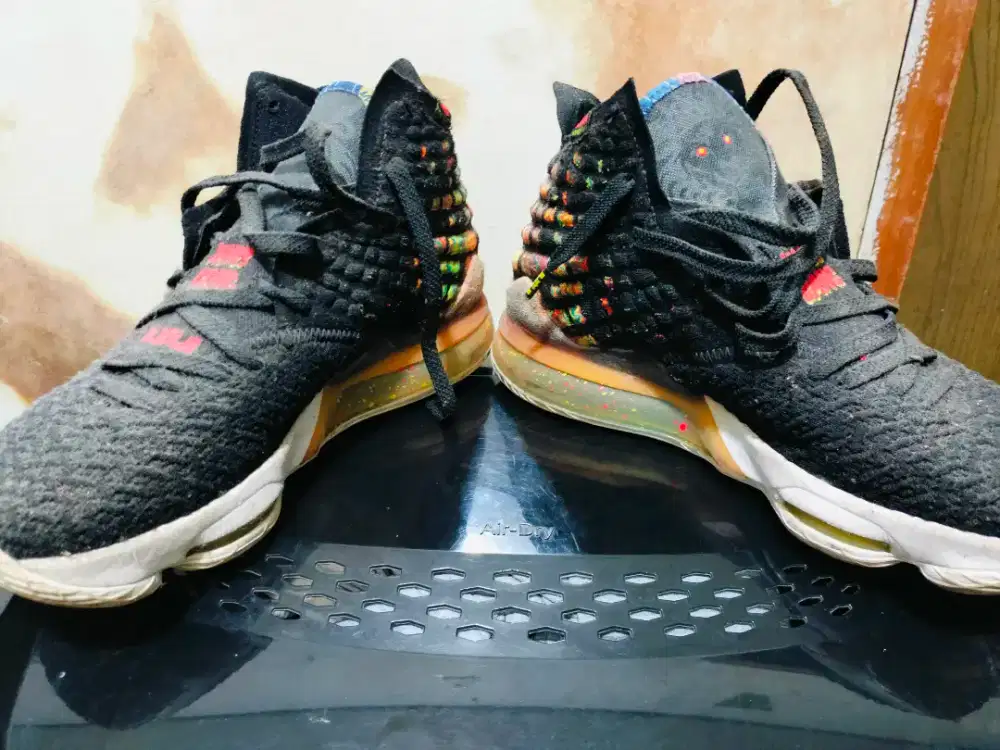 Sepatu prelove Nike Lebron James 17 black