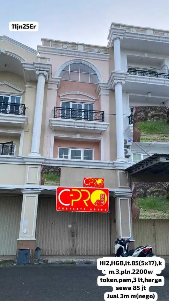 Ruko Akses Jalan Utama Harapan Indah 2 Cocok Utk Kantor, Gudang 13577