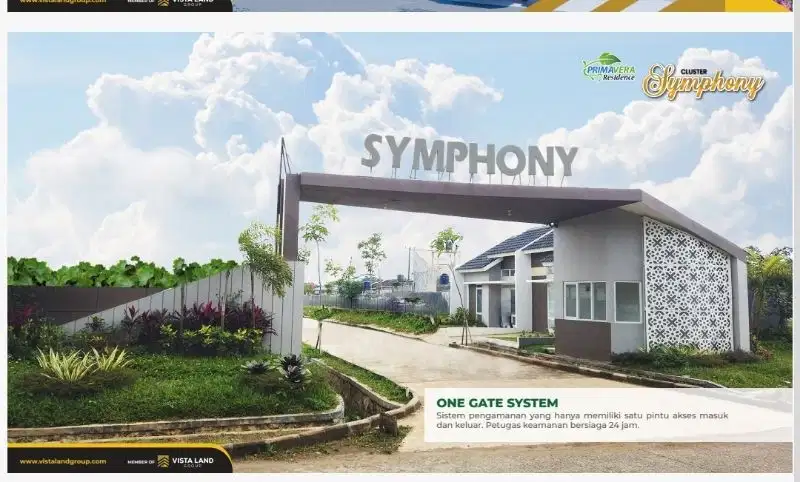 Cluster Sympony Perumahan Siap Huni