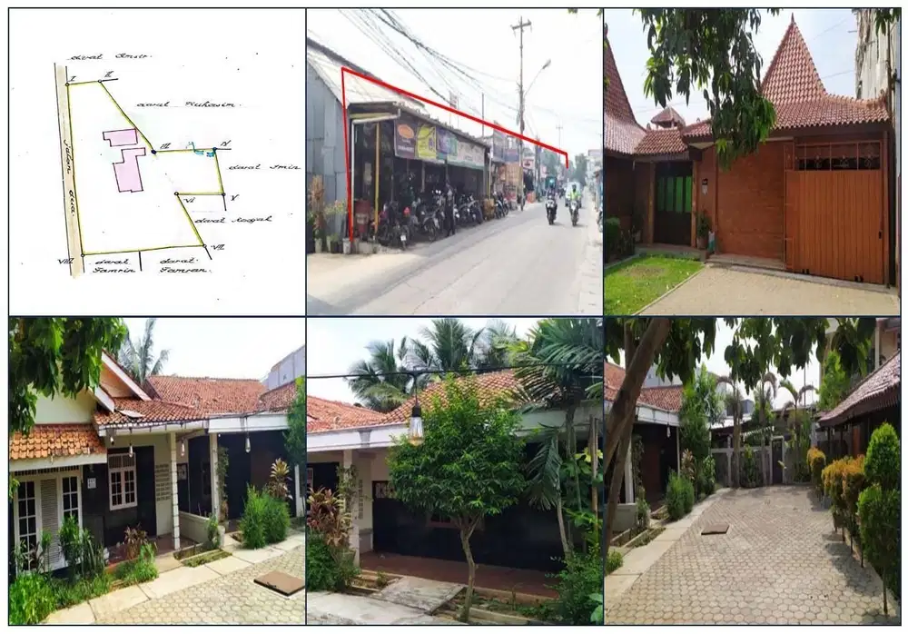 DI JUAL TANAH DAN BANGUNAN DEPOK