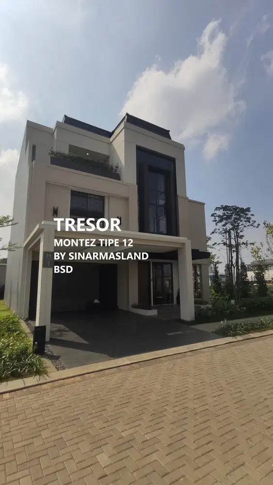 Rumah Mewah Strategis BSD Tangsel TRESOR MONTEZ