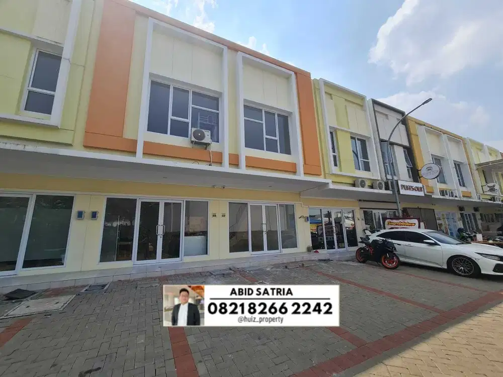 ruko siap usaha di pasar modern paramount gading serpong