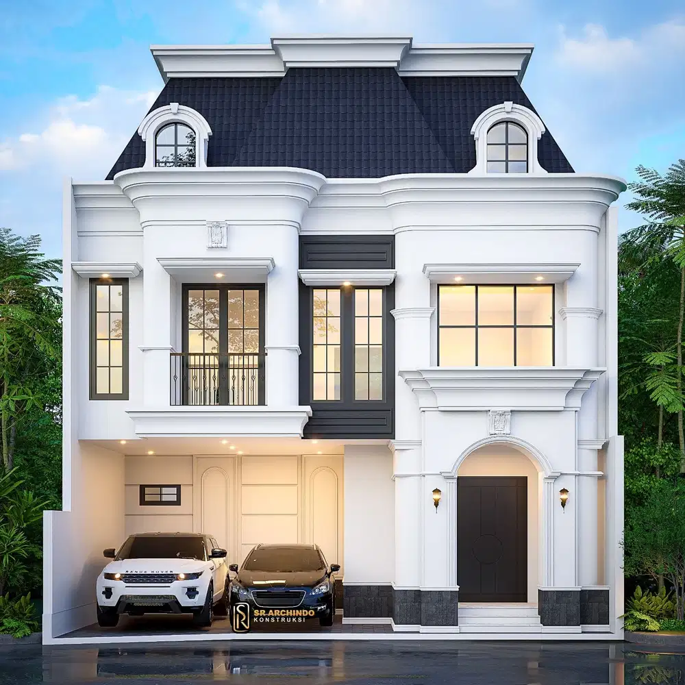 DIJUAL RUMAH 2 LANTAI MODEL CLASIC gandaria jagakarsa