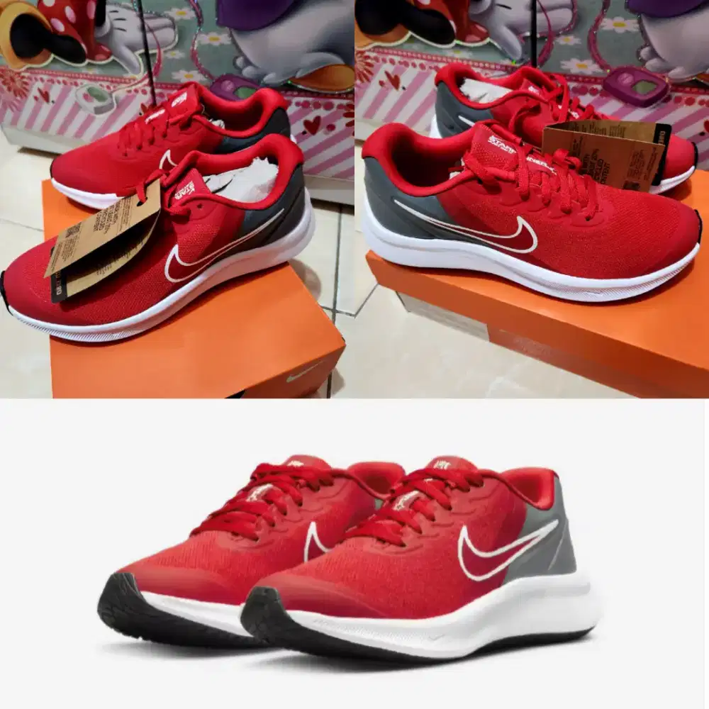 Sepatu NIKE ORIGINAL University Red