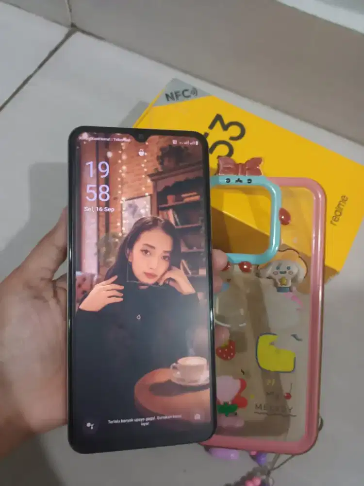 Jual hp realme c53 mulus dus hp