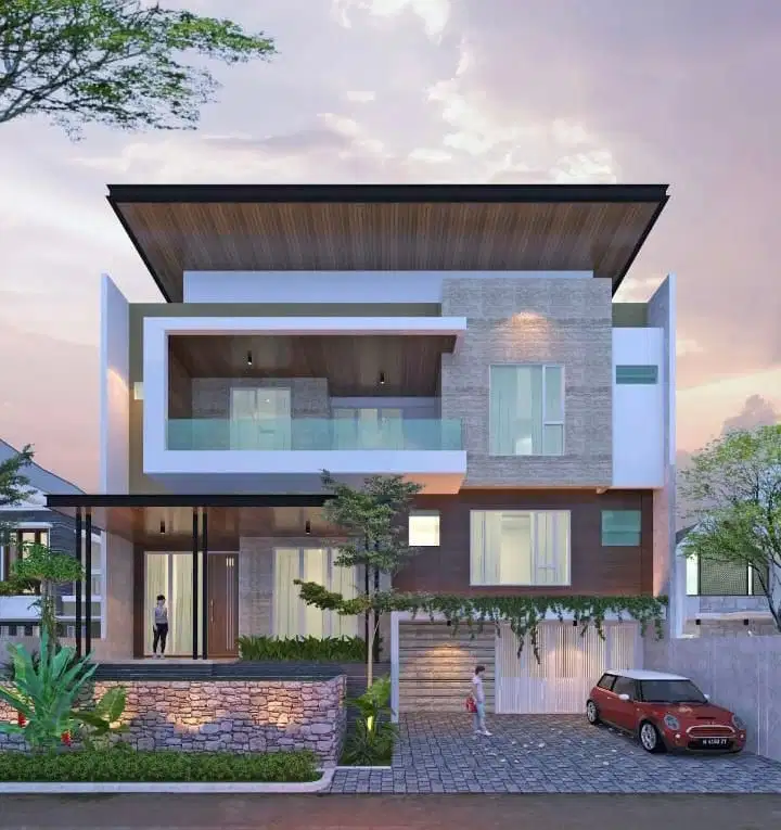 Rumah modern minimalist citraland somerset