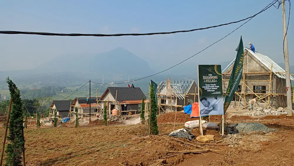 Jual tanah murah legalitas aman akses mudah view pegunungan