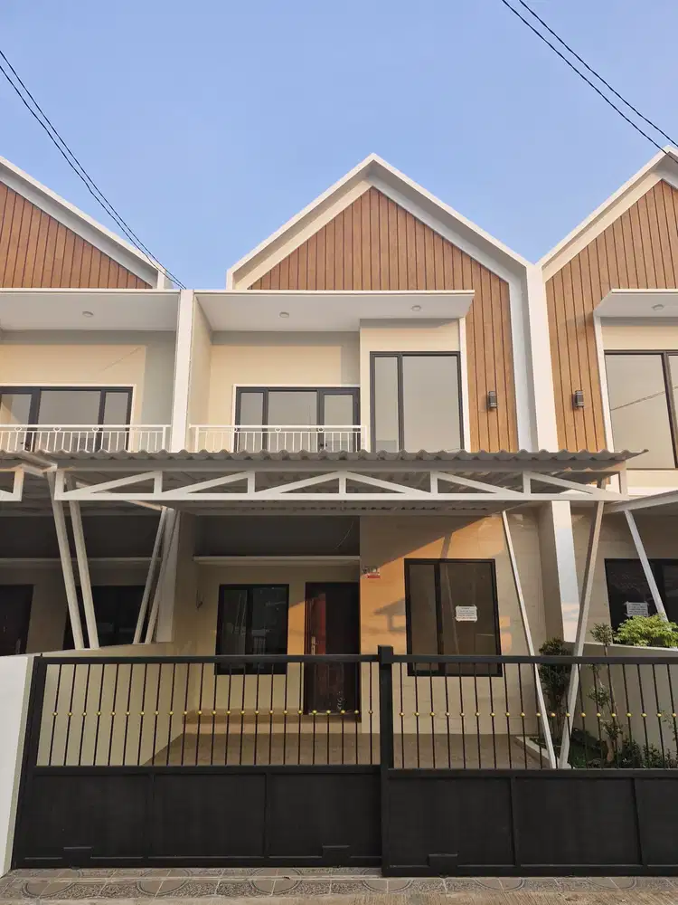 Dijual Cepat Rumah Ready Free Pagar dan Kanopi Dekat Tol Jatiasih