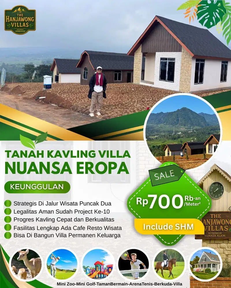 Bikin vills di tanah sendiri suasana kaya di eropa