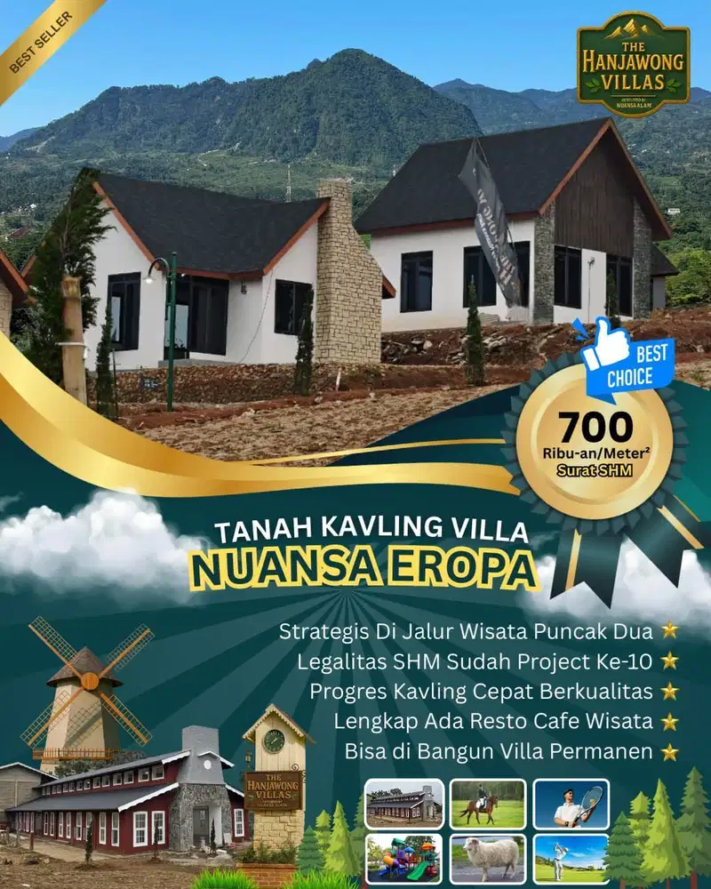 Keindahan suasana di kavling the hanjawong villas