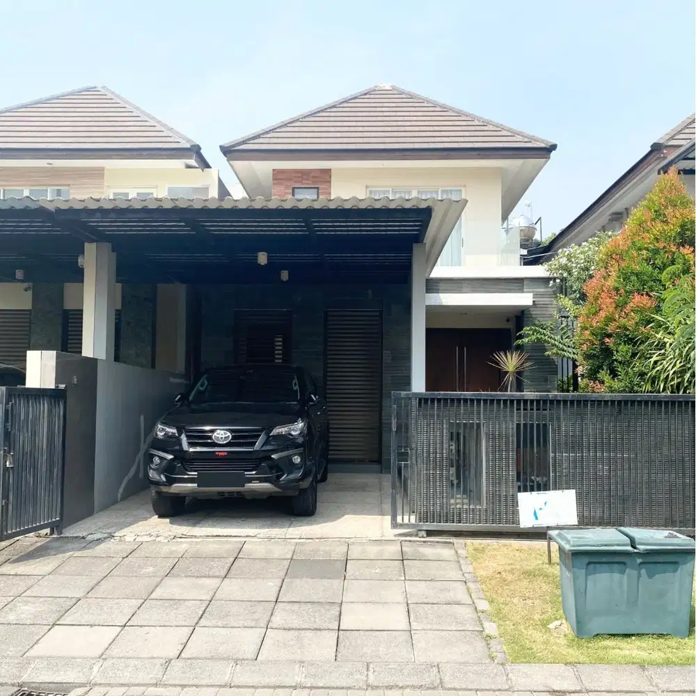 JUAL Rumah graha natura semi furnish