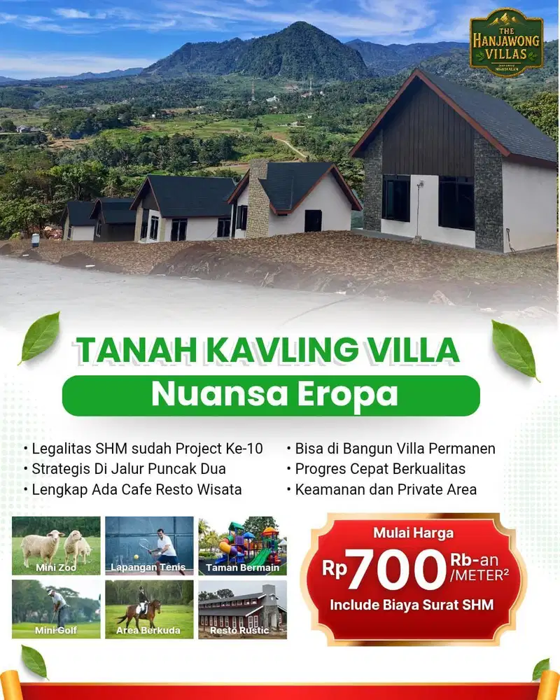 Selagi murah kapan lagi berinvestasi tanah di the hanjawong villas