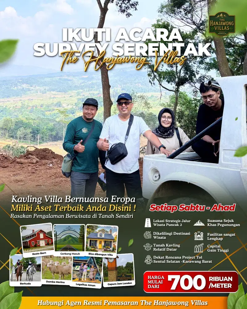 Segera survey dan boking sebelum kehabisan di the hanjawong villas