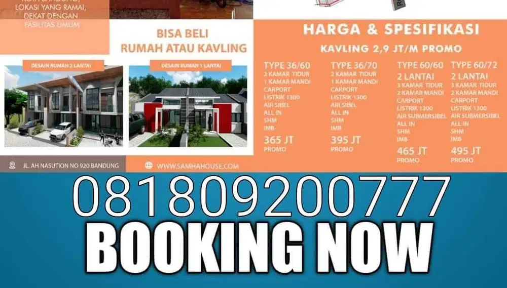 Jual Kavling Siap Bangun Termurah dekat padasuka jatihandap bandung