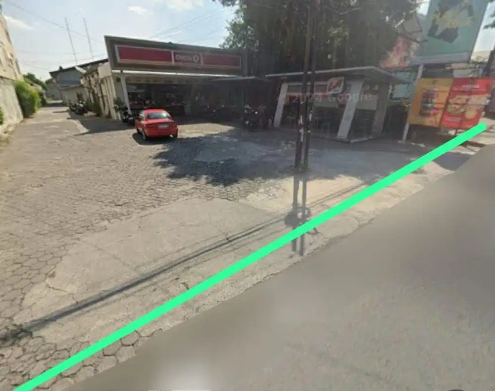 Tanah murah, pinggir Jl Magelang km 6 dkt ke Ring Roads,