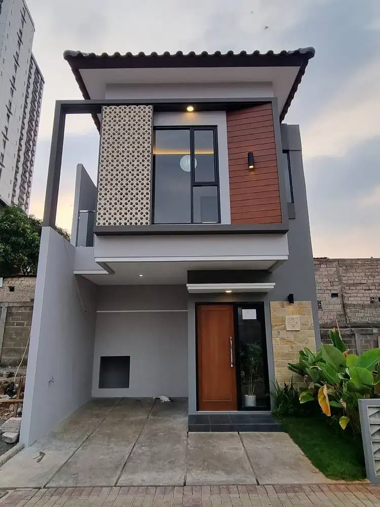 Rumah minimalis 2lantai dekat universitas indonesia kukusan depok