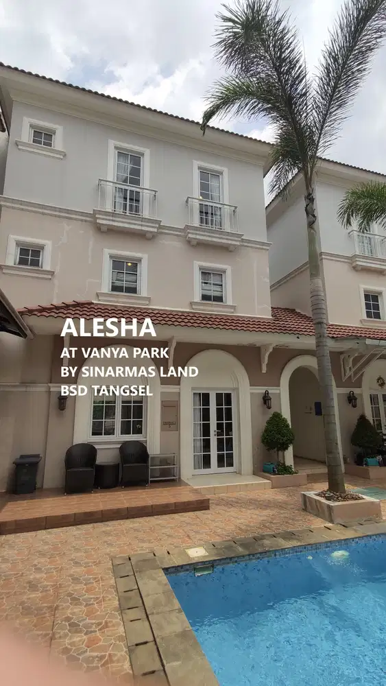 Rumah Murah Strategis BSD NEW ALESHA at Vanya Park