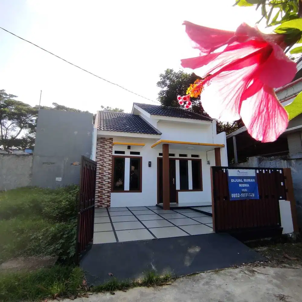 DIJUAL RUMAH BEBAS BANJIR LOKASI STRATEGIS DI SUMUR BATU DEKAT TOL