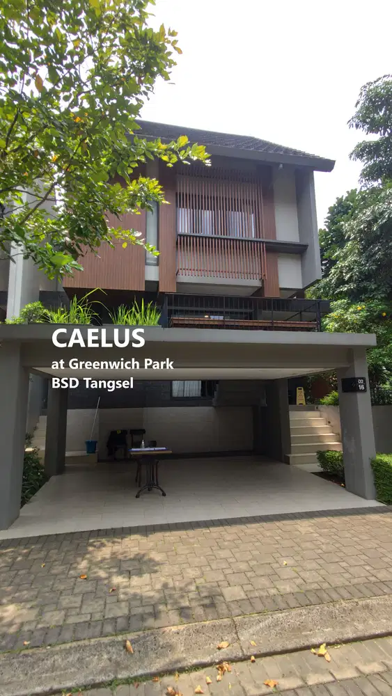 Rumah Mewah Strategis BSD Tangsel CAELUS at Greenwich Park