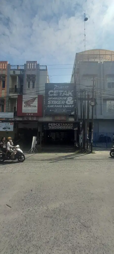 Jual Ruko Sangat Strategis Pinggir Jalan Medan Helvetia