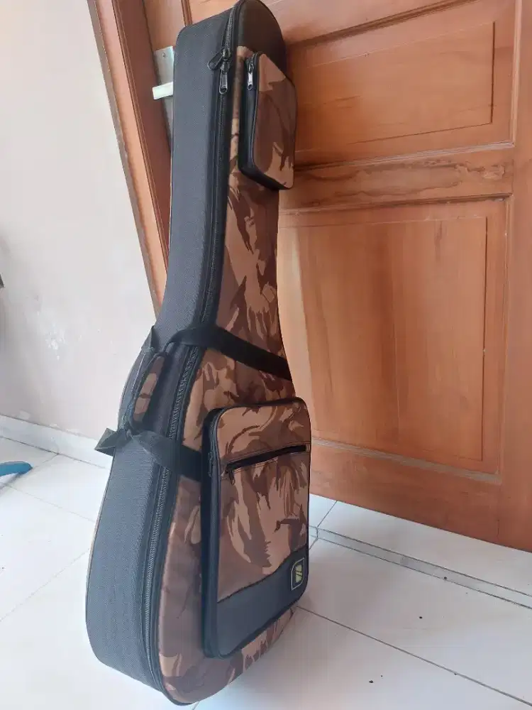 GIGBAG Gitar Akustik Jumbo DBM ARMY Original