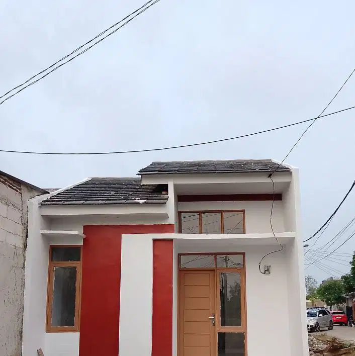 di Jual Rumah Subsidi posisi hook di Rajeg siap huni