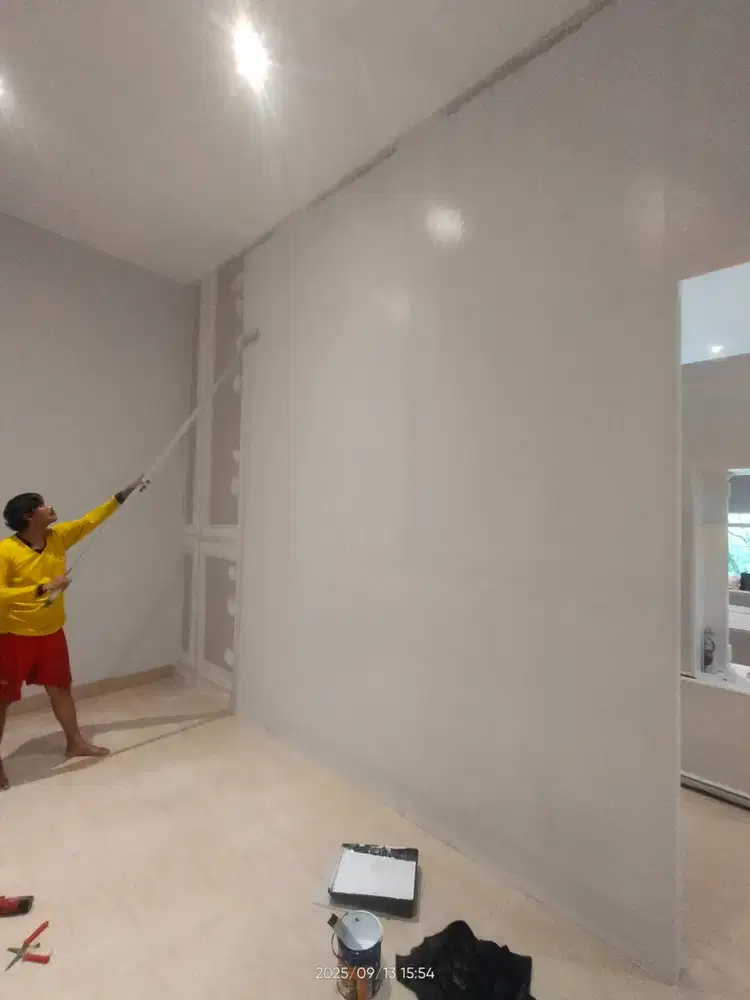 Material pasang plafon dan partisi gypsum rumah anda cepat dan efesien