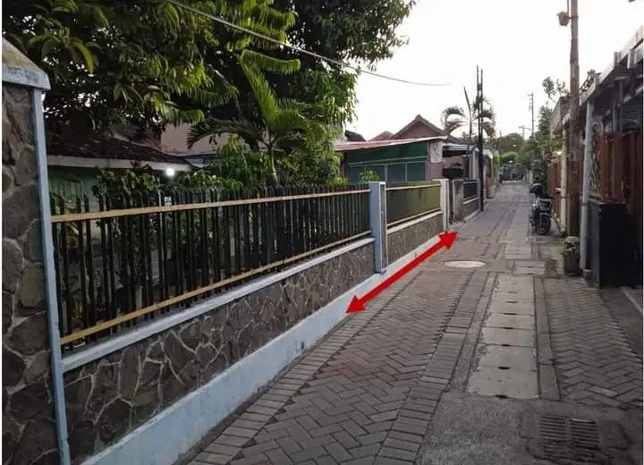 Tanah murah di Pakualaman kodya Yogyakarta dekat Keraton Yogya, Malioboro