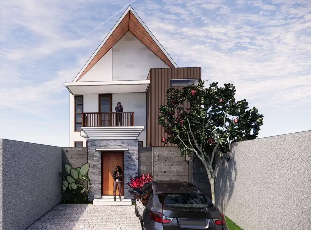 FREEHOLD VILLA JL. BAKUNG SARI 500 METER DARI PANTAI KUTA BALI