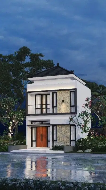 Rumah dua lantai 700 jutaan akses 2 mobil di Cimanggis Depok