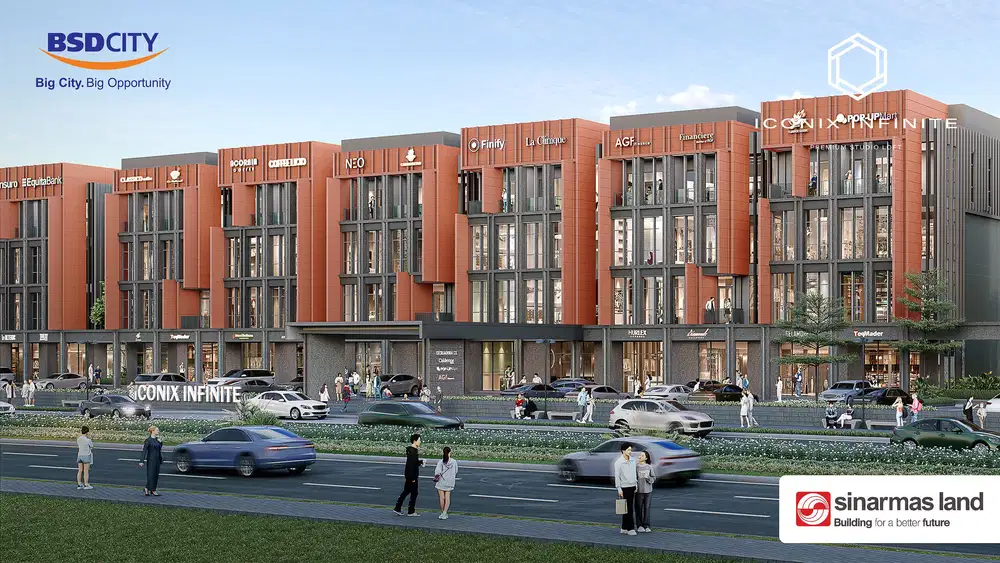 Ruko Strategis Ramai BSD Tangsel ICONIX INFINITE