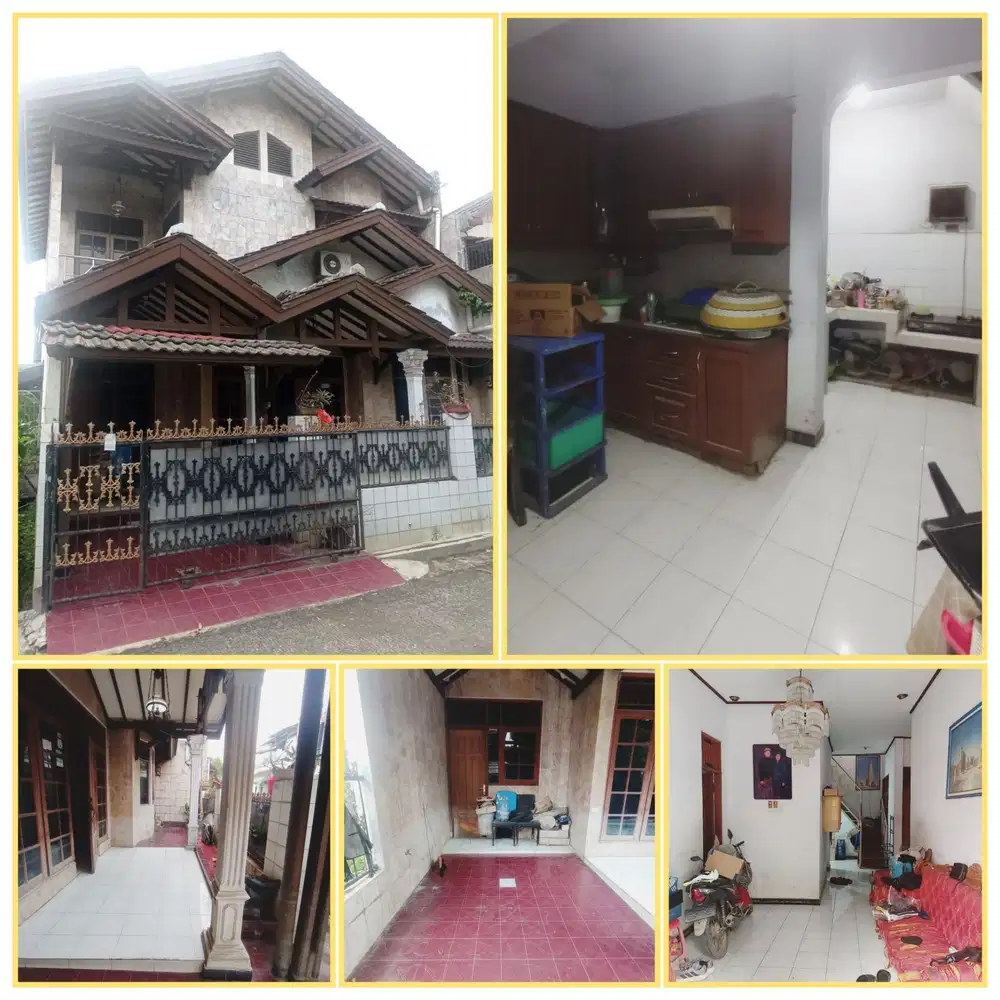 Rumah lama masih dihuni di Komplek Irigasi Bekasi, lokasi strategis