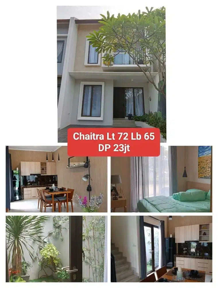 ASANA RESIDENCE CIBUBUR HUNIAN CLUSTER 2 LANTAI TIPE CHAITRA