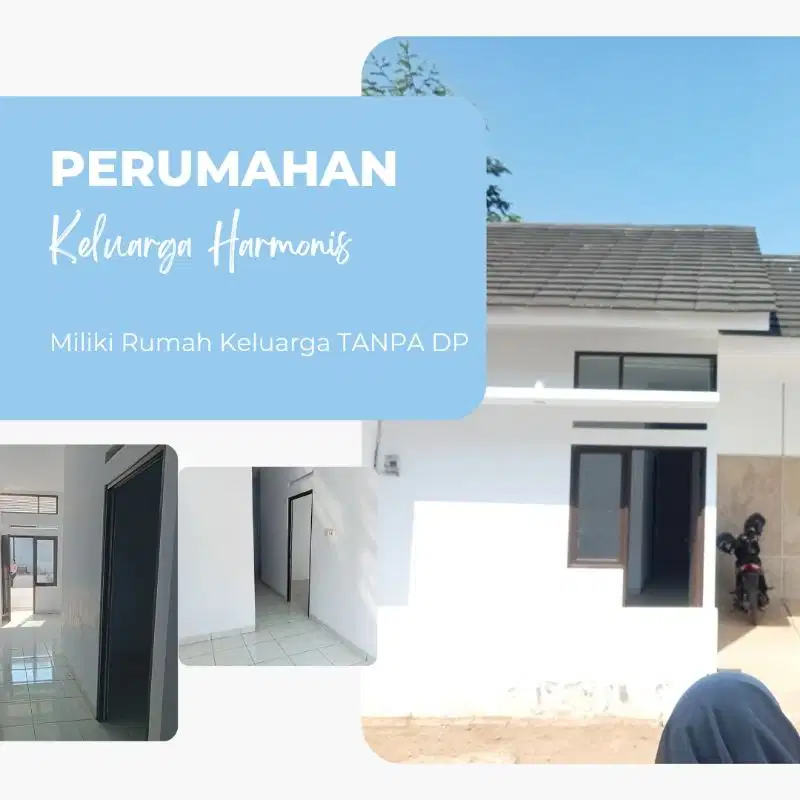Rumah minimalis modern Tanpa Dp  nyaman dan strategis